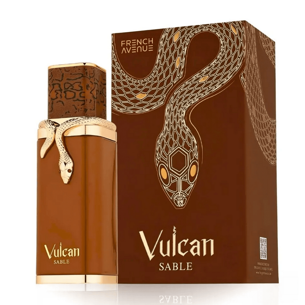 French Avenue Vulcan Sable EDP 100 мл. – оригинален парфюм, продуктова снимка 2