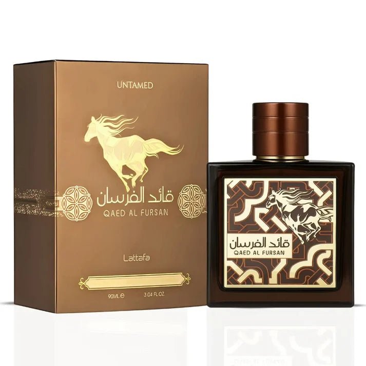 Lattafa Qaed Al Fursan Untamed 90ml EDP - мъжки – продуктова снимка